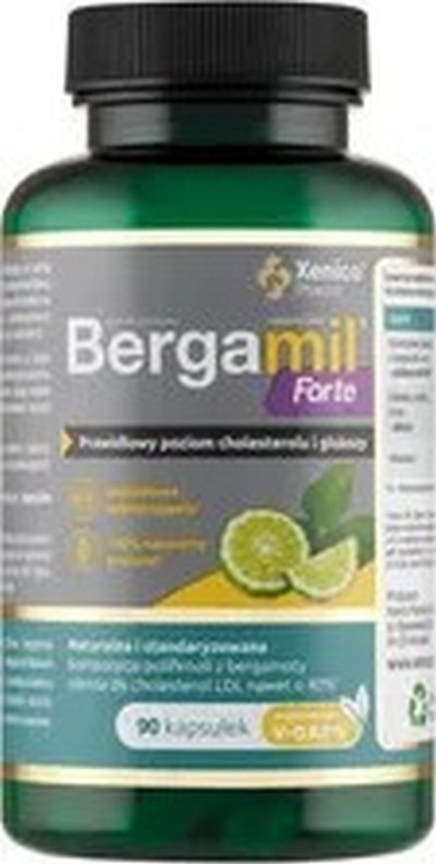 Bergamil Forte na cholesterol,90