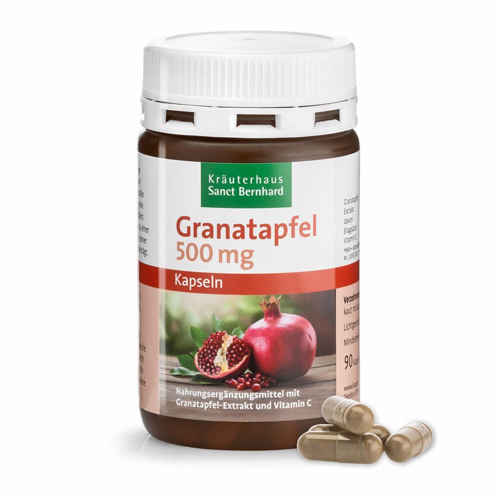 Pomegranate capsules 500 mg