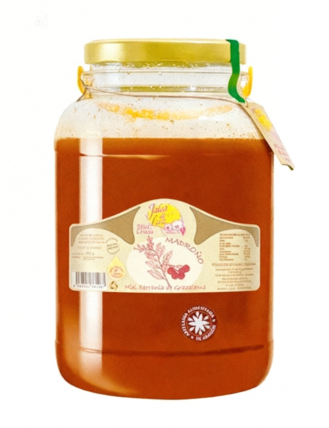 Raw artisan strawberry tree honey, Jelly of Light 5 kg 0