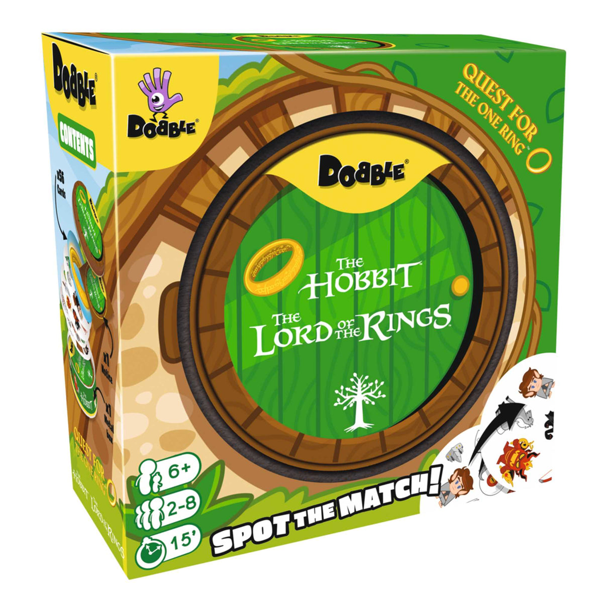 Dobble Lord of the Rings - Card Game with Middle-earth Theme 0