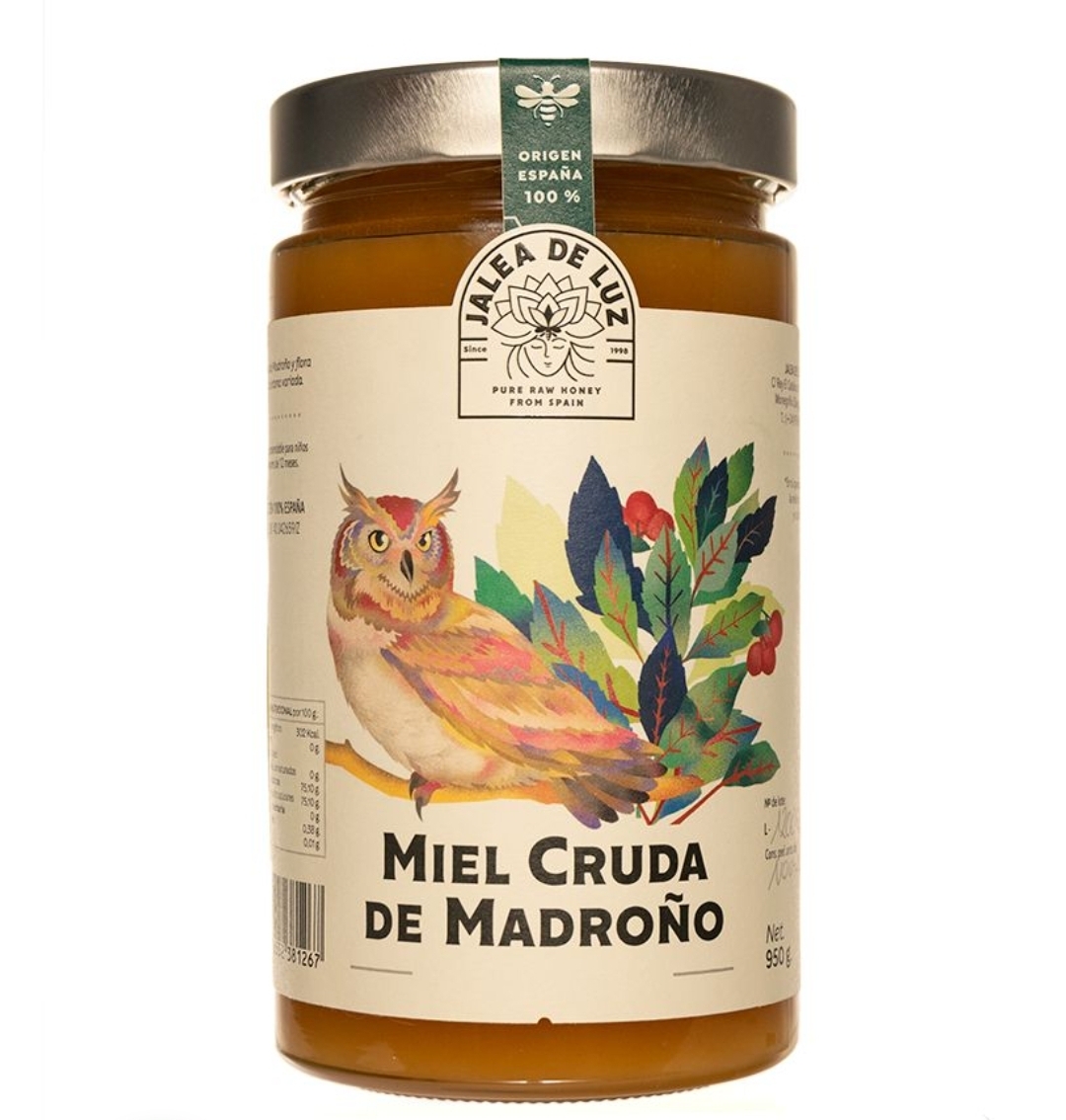 Raw Strawberry Tree Honey Light Jelly 950 gr 0