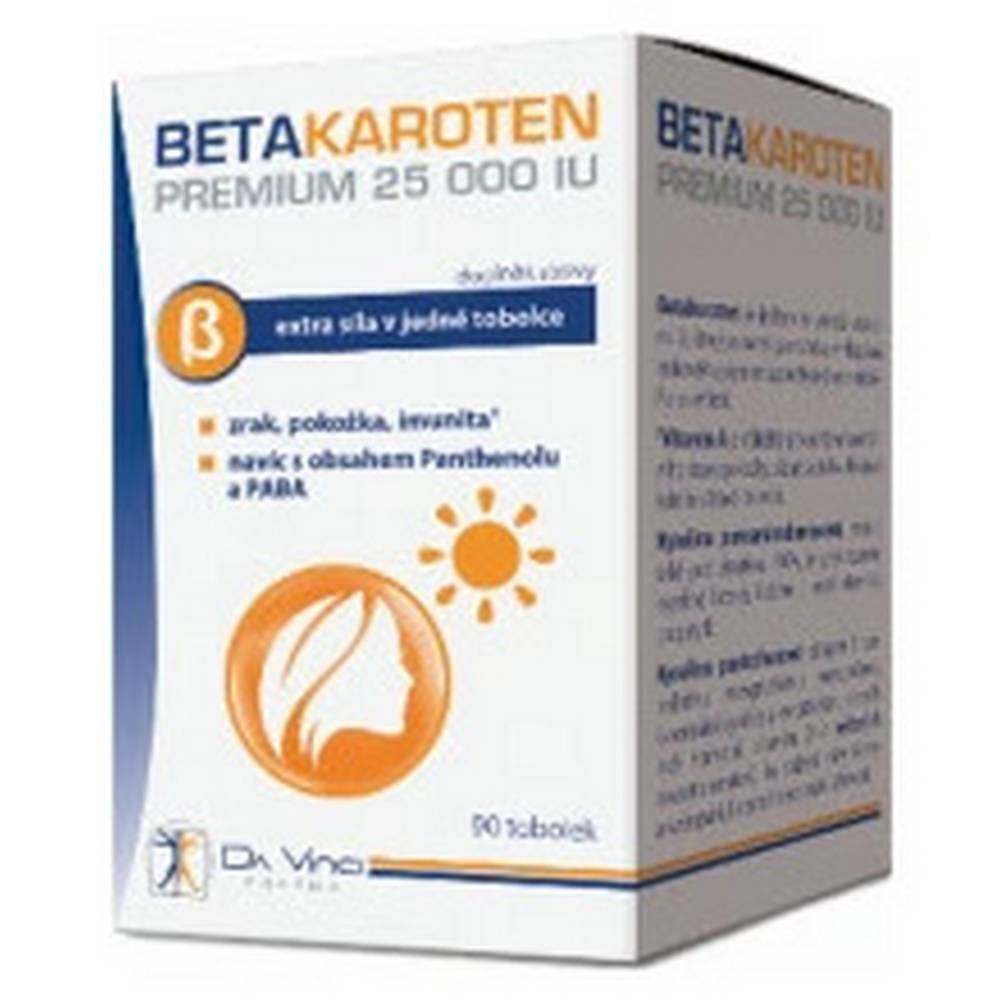DaVinciPharma Beta Carotene Premium 25,000 IU,90 0