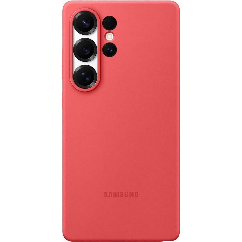 Samsung silicone case (Galaxy S25 Ultra) red 0