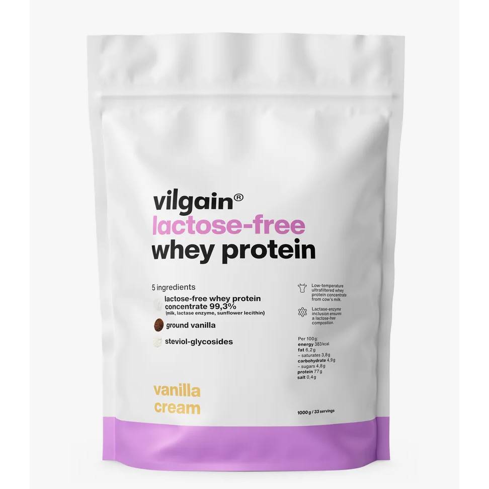 Lactose Free Whey Protein Vanilla cream 1,000 g