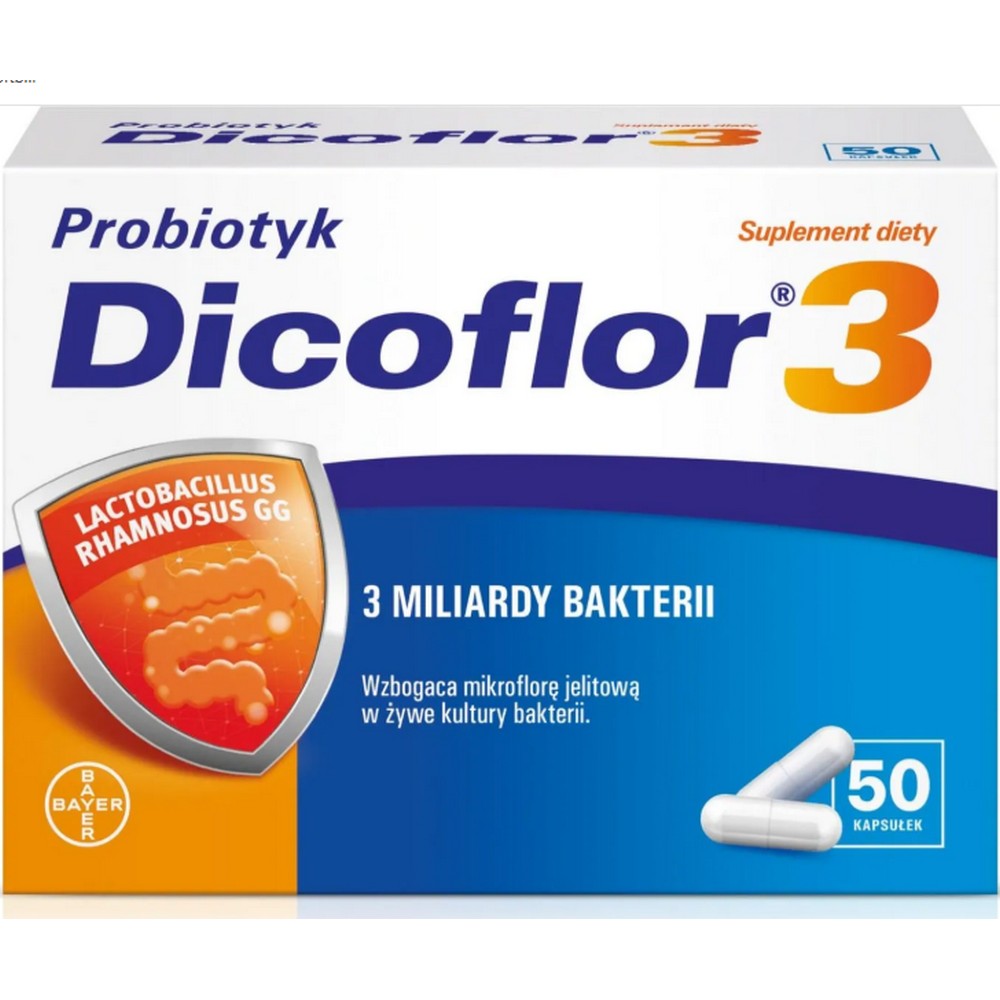 Dicoflor 3 50 caps.