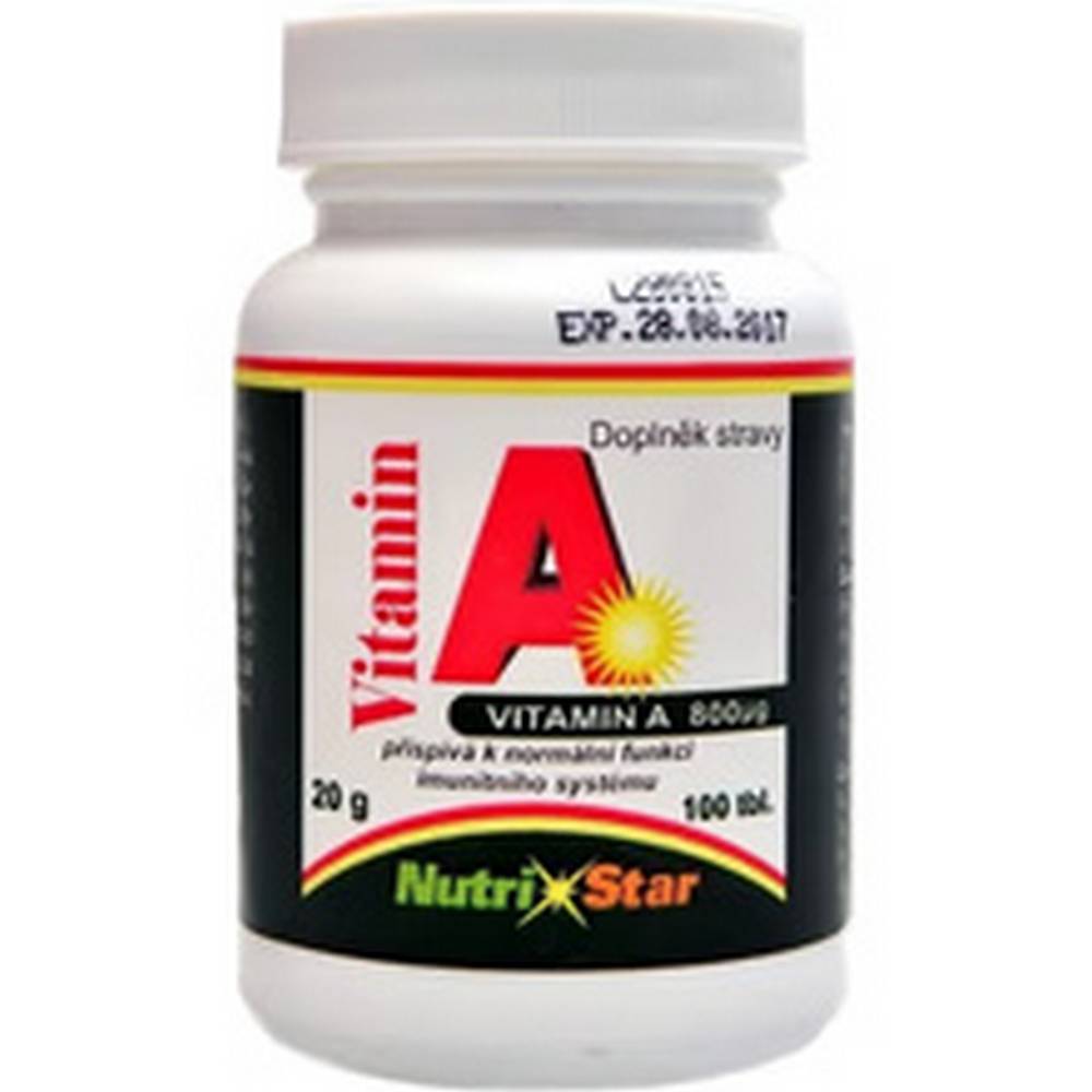 Nutristar Vitamin A 800 mg,100 0