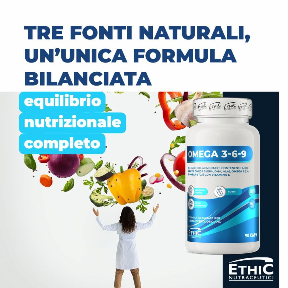 FOOD SUPPLEMENT OF ESSENTIAL FATTY ACIDS (EPA, DHA, ALA, LA, OA) - ENRICHED WITH VITAMIN E 1