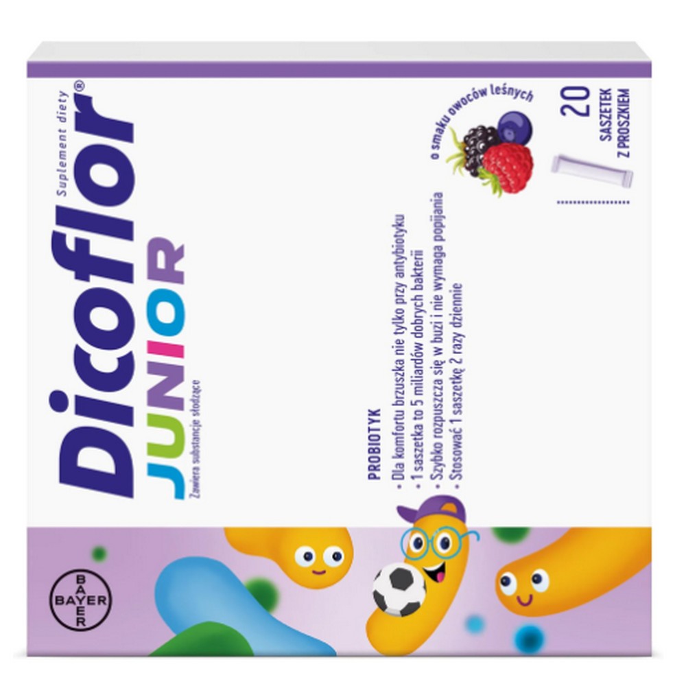 Dicoflor Junior Powder 20 sachets