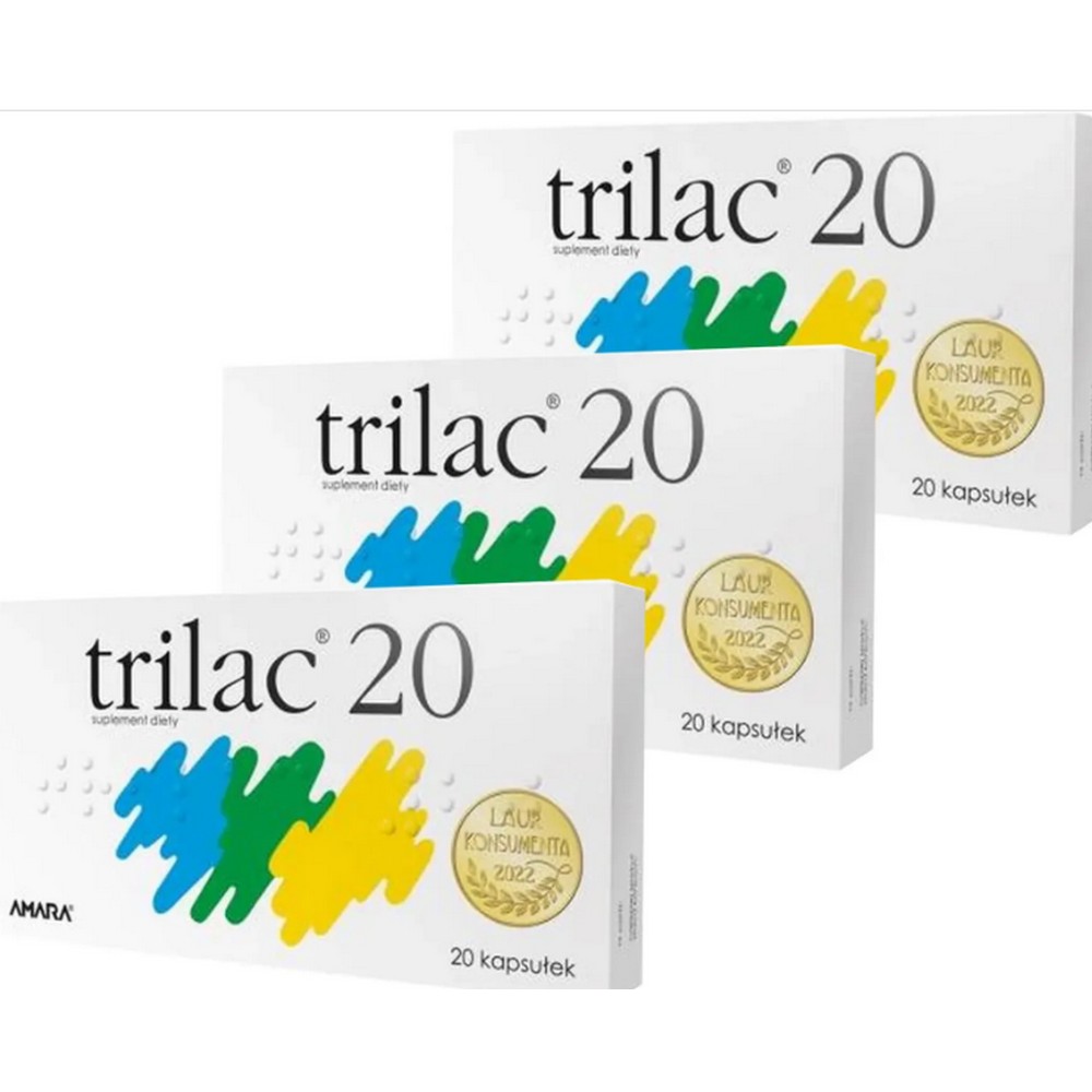 Amara Trilac 20 3x20 Capsules